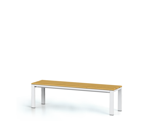 Benches with beech sticks -  basic version 420 x 1500 x 400